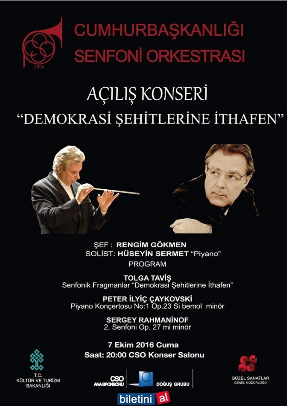 C.s.o. - Açılış Konseri "Demokrasi Şehitlerine İthafen"