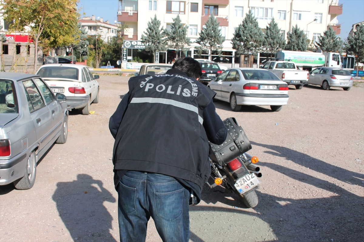 Çalıntı Motosiklet Bulundu