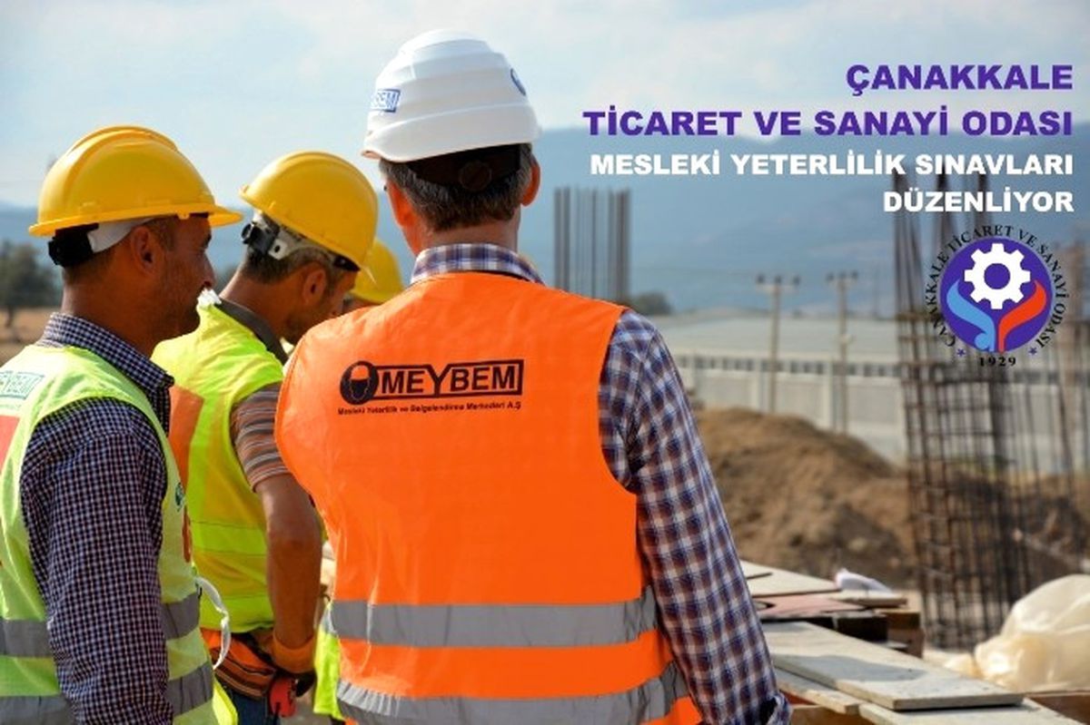 Çanakkale\'de Mesleki Yeterlilik Sınavı Düzenlenecek