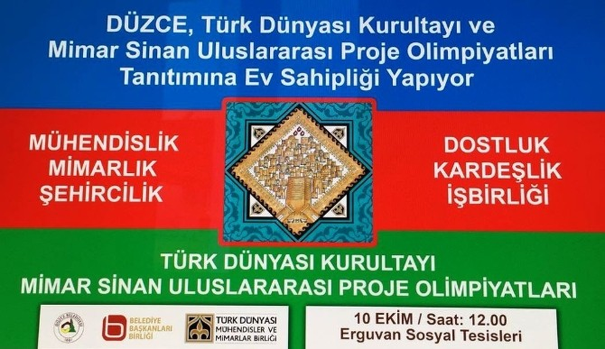 Düzce Belediyesi Uluslar Arası Proje Olimpiyatlarına Ev Sahipliği Yapıyor