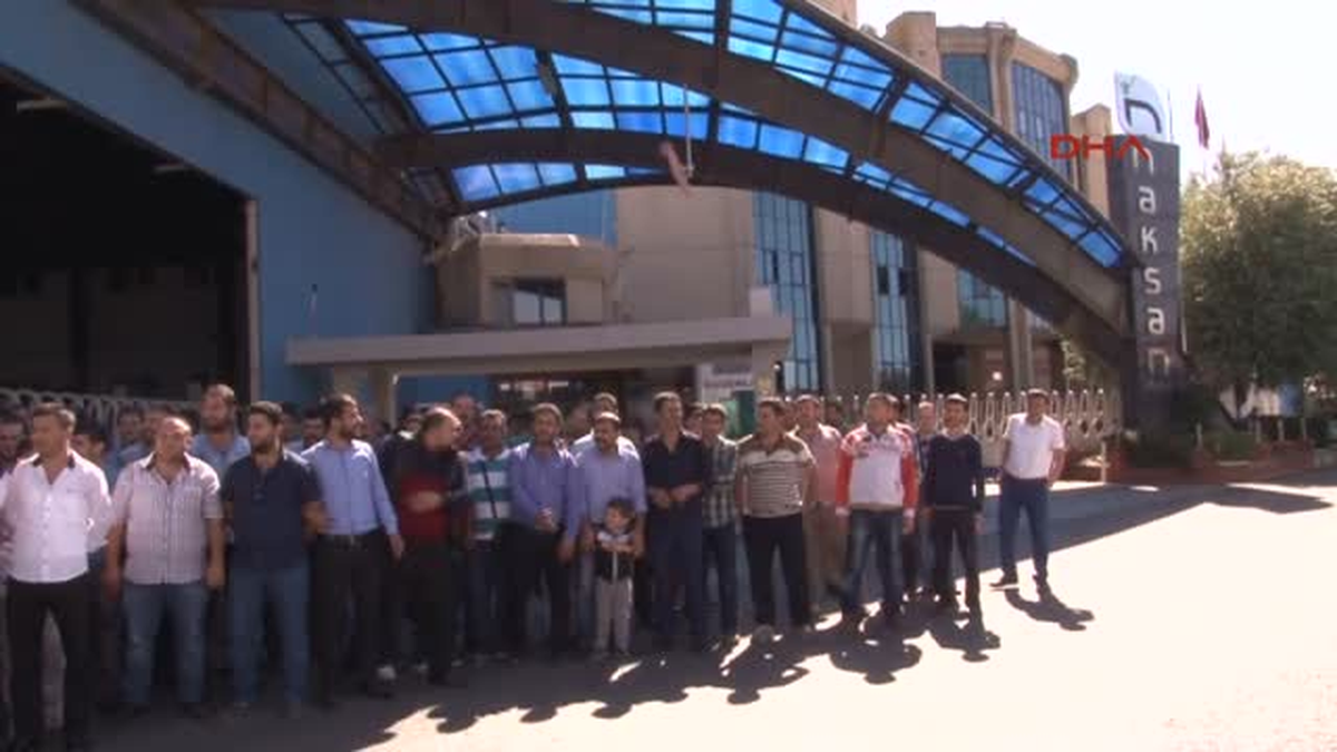 Gaziantep\'te TMSF\'ye Devredilen Holding İşçilerinden Eylem