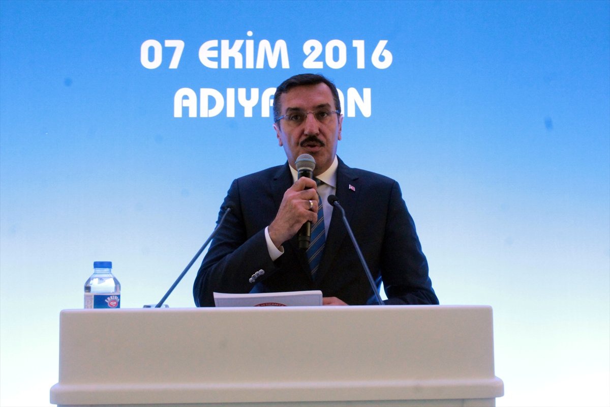 Gümrük ve Ticaret Bakanı Tüfenkci Adıyaman\'da Açıklaması