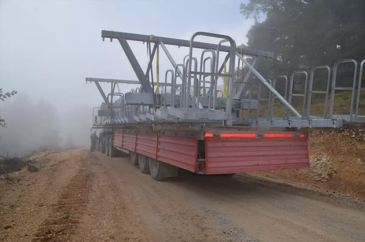 Karabük\'te Keltepe Kayak Tesisi Çalışması