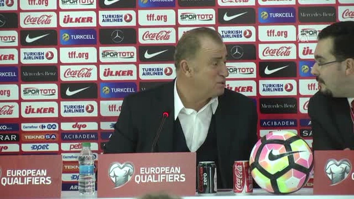 Milli Maçın Ardından - Fatih Terim (2)