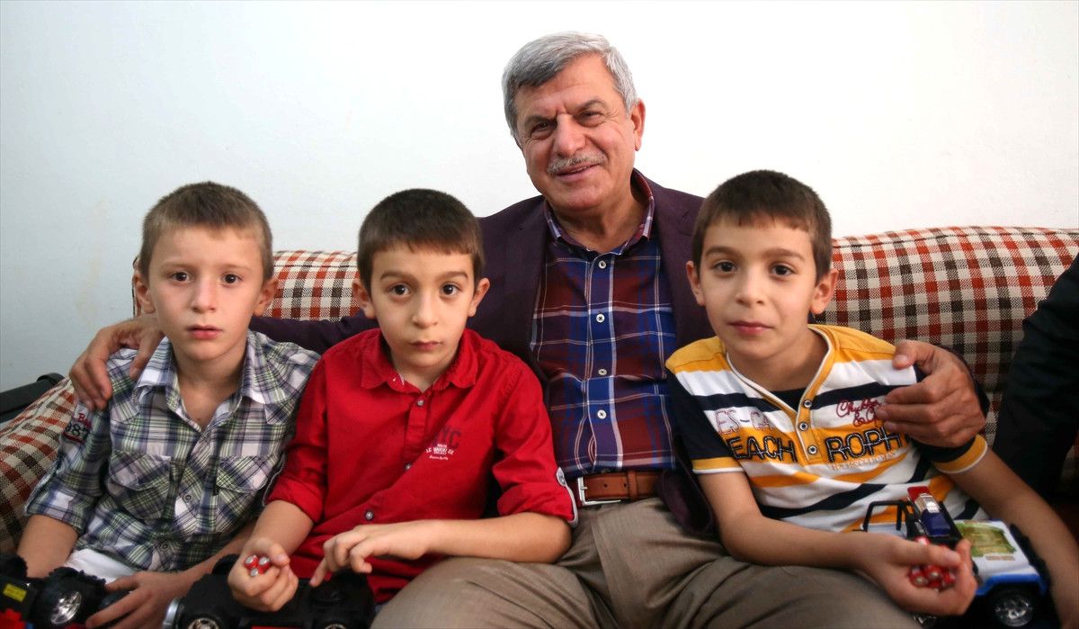 Recep, Tayyip, Erdoğan Adlı Üçüzler 7 Yaşında