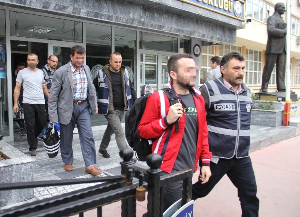 Samsun\'da Fetö Operasyonu: 11 Kişi Adliyeye Sevk Edildi