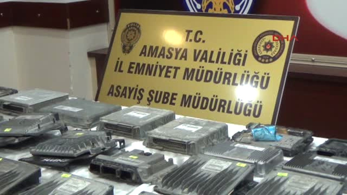 Amasya?da Oto Hırsızlarına 6 Tutuklama