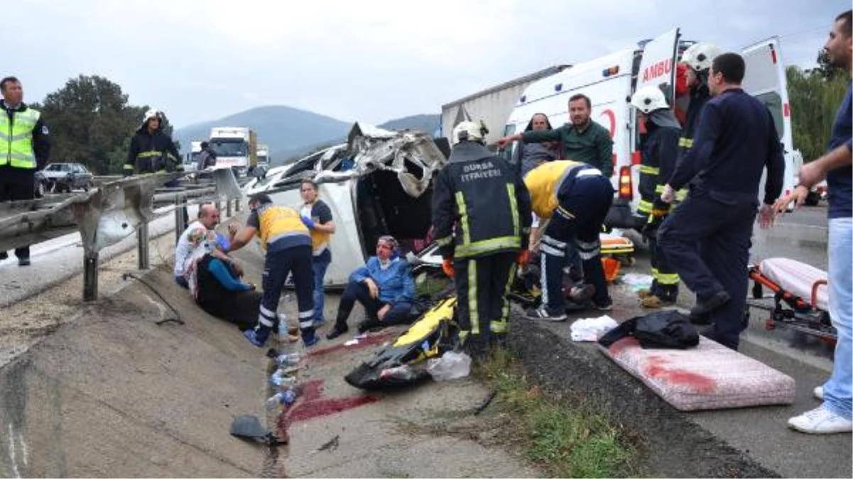 Bursa\'da Zincirleme Kaza: 9 Yaralı