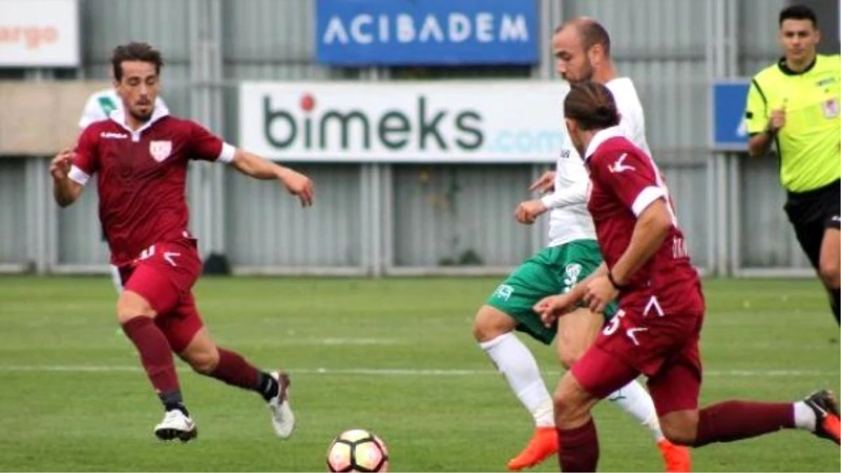 Görüntülü Haber) Bursaspor-Bandırmaspor: 3-3