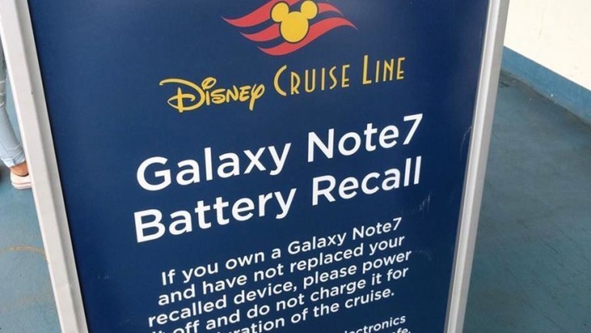 Galaxy Note 7, Artık Denizde de Yasak!