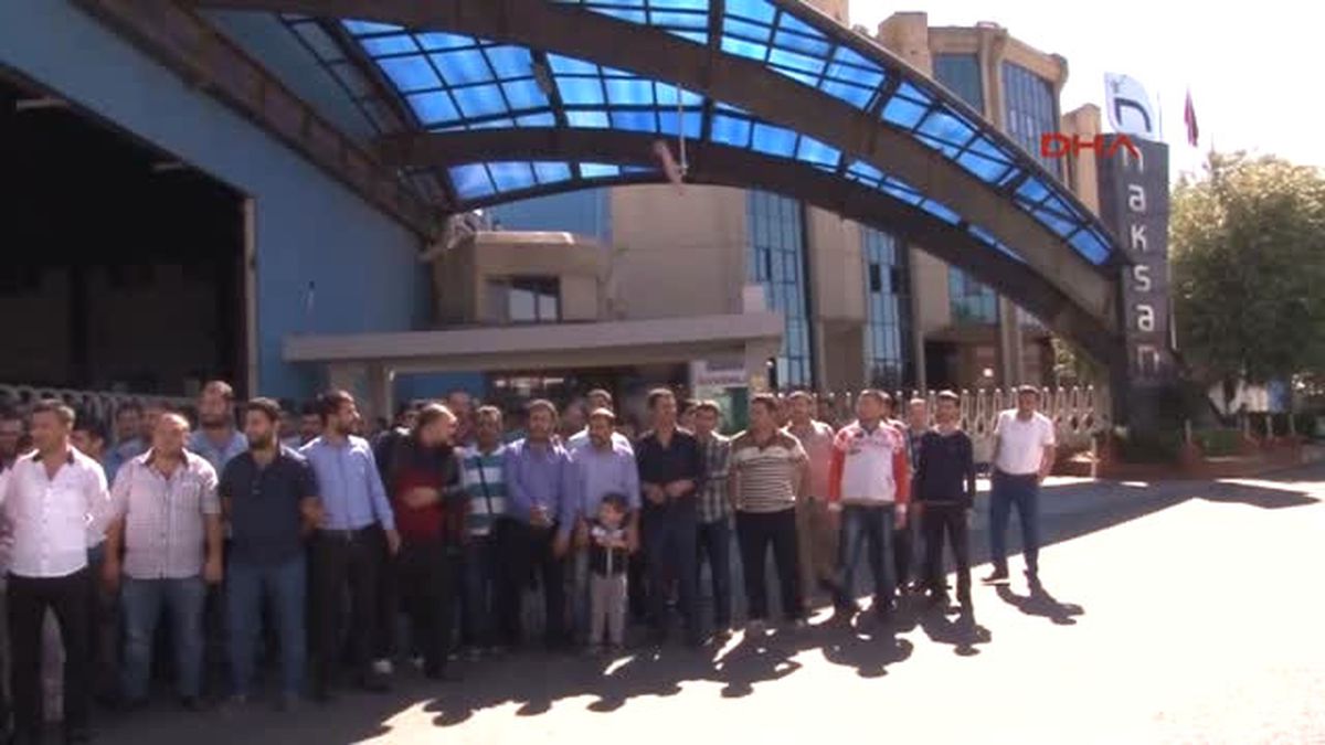 Gaziantep\'te TMSF\'ye Devredilen Holding İşçilerinden Eylem