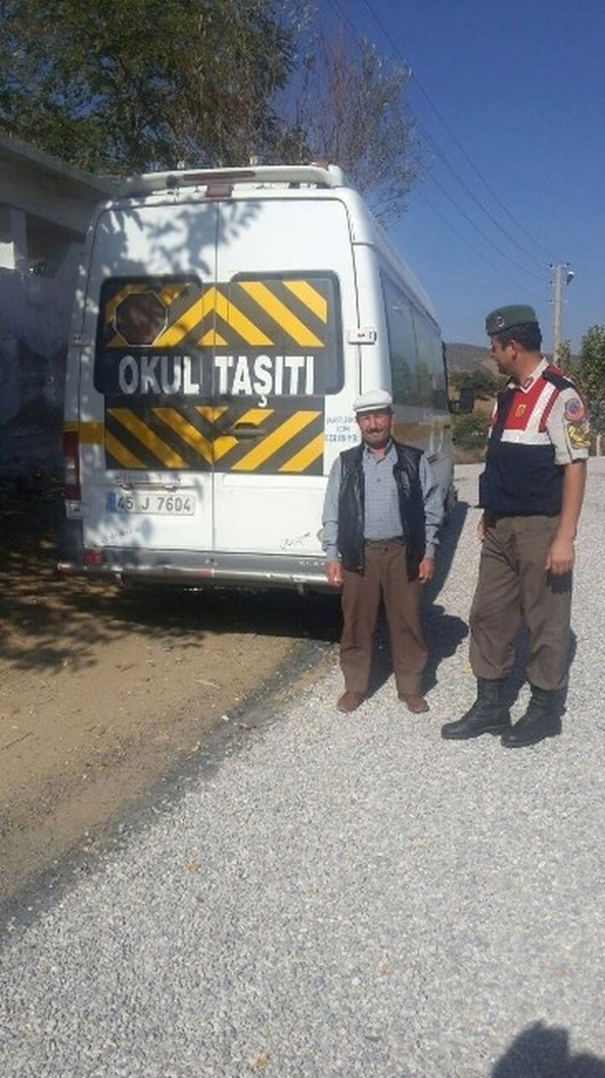 Kula\'da Servis Araçları Denetlendi