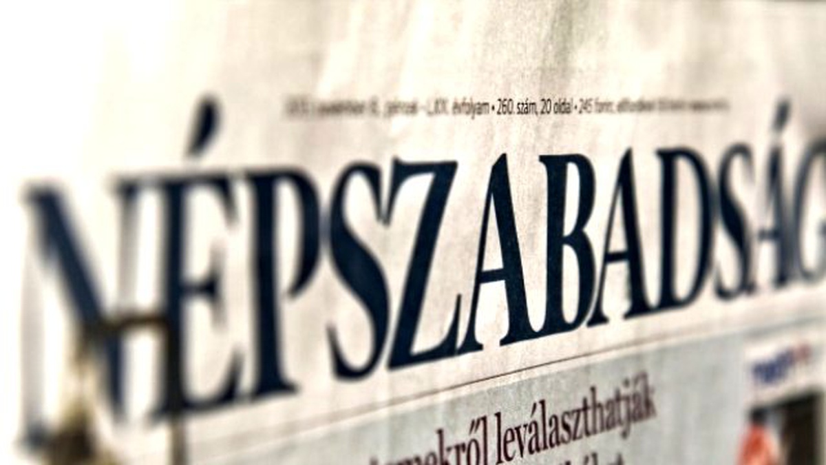 Macaristan\'da Nepszabadsag Gazetesi Kapatıldı