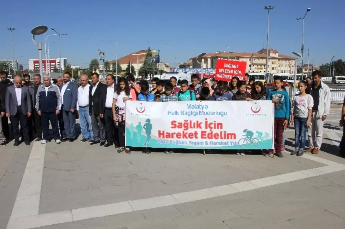 Malatya da Sağlıklı Yaşam Yürüyüşü