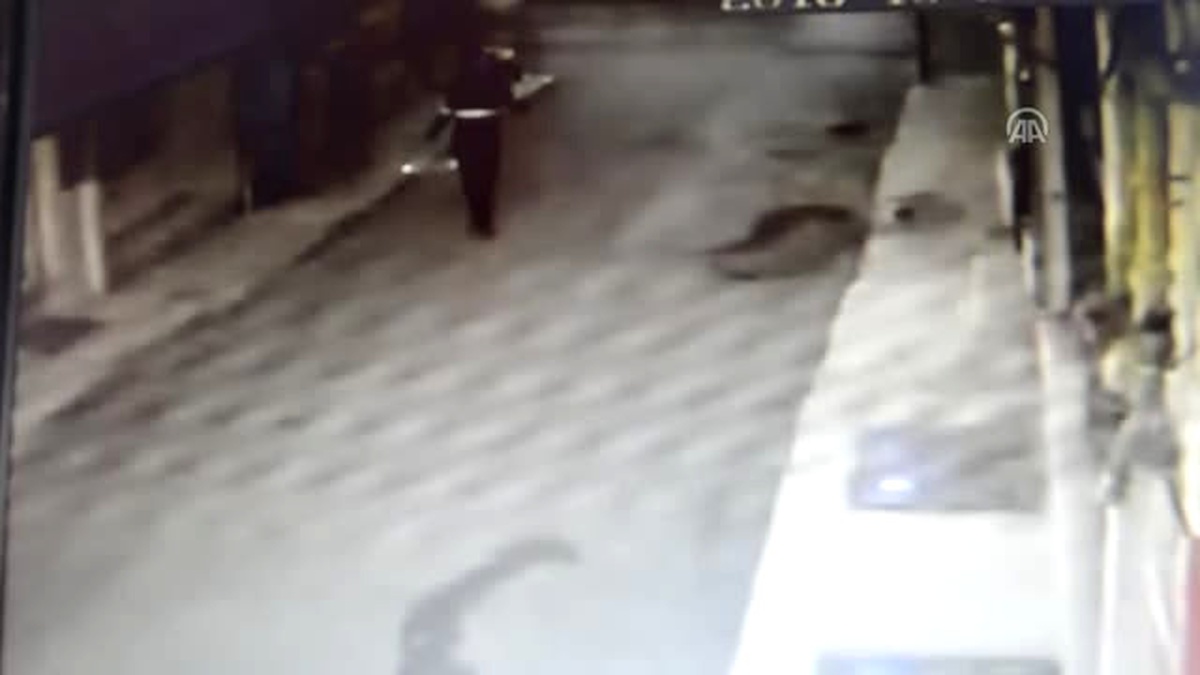 Patlama Anı Güvenlik Kamerasında