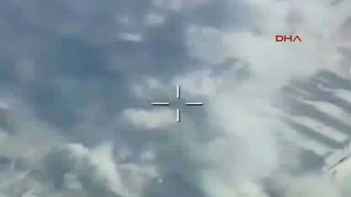 TSK : Hava Harekatında Deaş\'a Ait 6 Hedef İçinde \'Hgk-1\' Milli Bombaların Bulunduğu 8 Bombayla İmha...