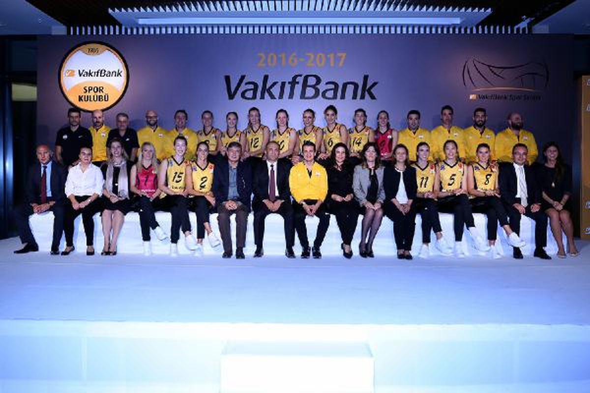 Vakıfbank\'ta Sezon Açılışı Yapıldı