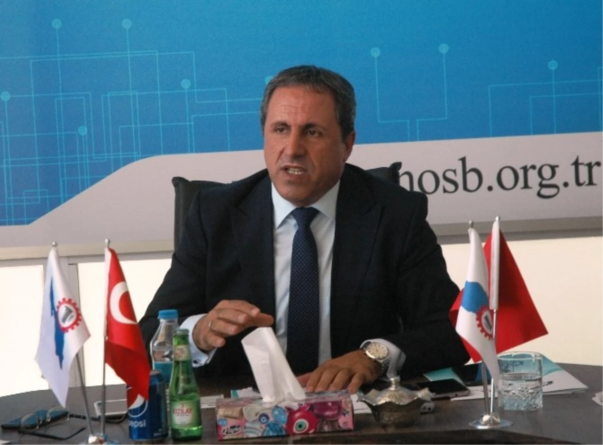 Van Osb Yönetim Kurulu Başkanı Şemsettin Bozkurt Açıklaması