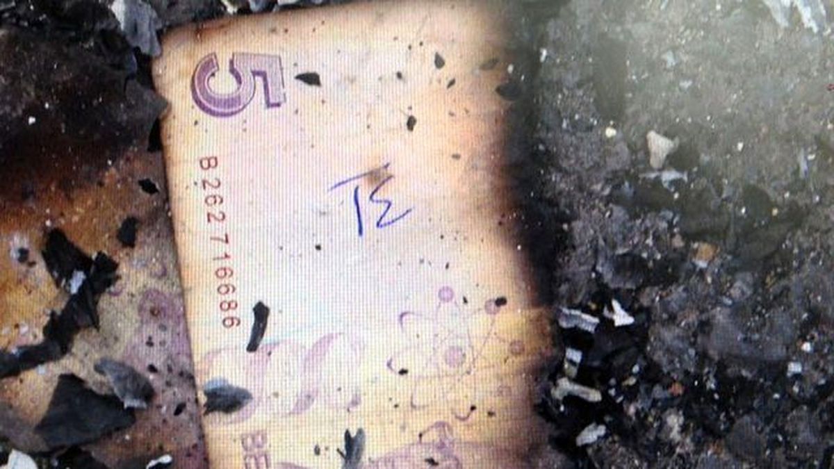 İşçi 94 bin TL'yi Ateşe Verip Yaktı