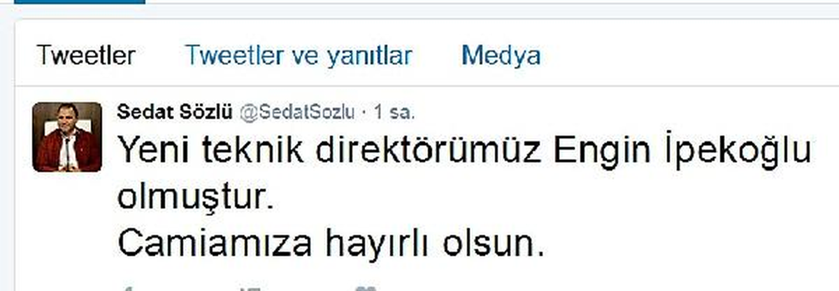 Adana Demirspor İpekoğlu ile Anlaştı