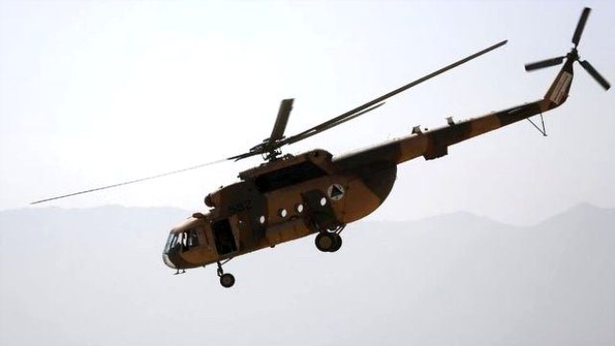 Afganistan\'da Askeri Helikopter Düştü