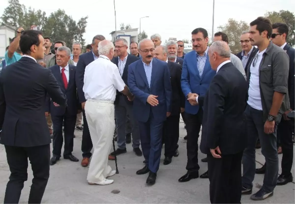 Bakan Elvan ve Tüfenkci Mersin\'de