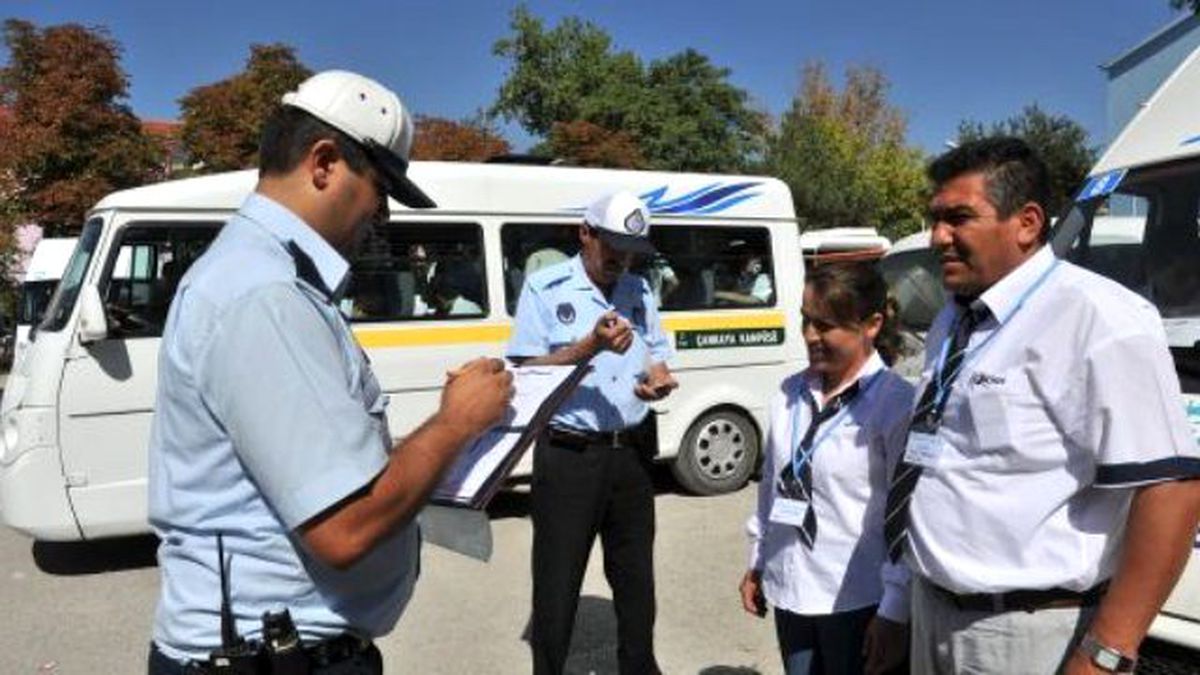 Başkentte Okul Servislerine Sıkı Denetim