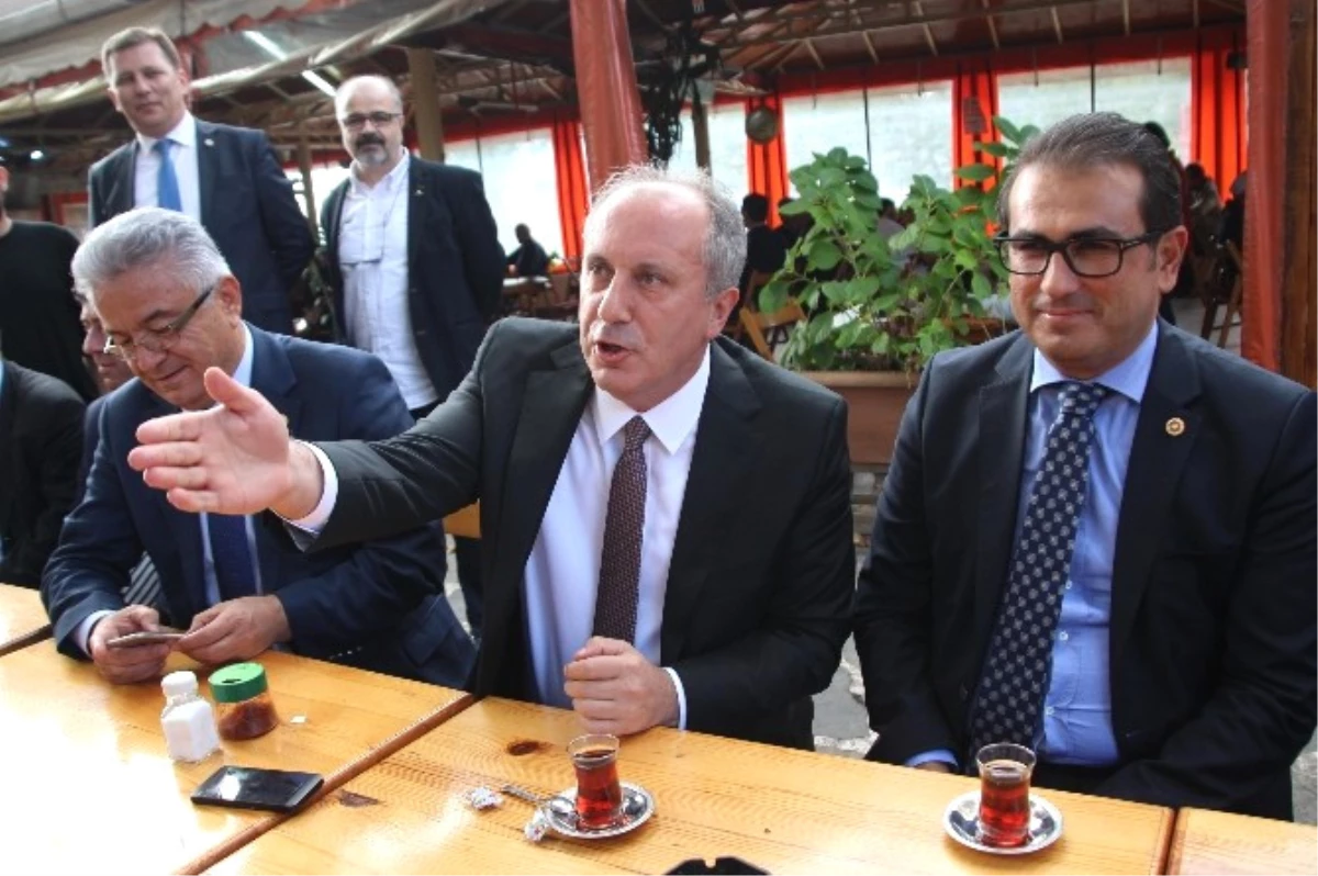 CHP\'li Muharrem İnce Kendisine Soru Soran Gazeteciyi Tersledi