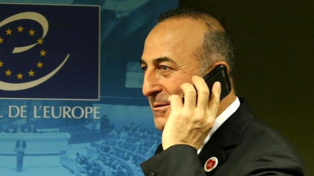 Dışişleri Bakanı Sayın Çavuşoğlu, ABD Dışişleri Bakanı John Kerry ile Görüştü