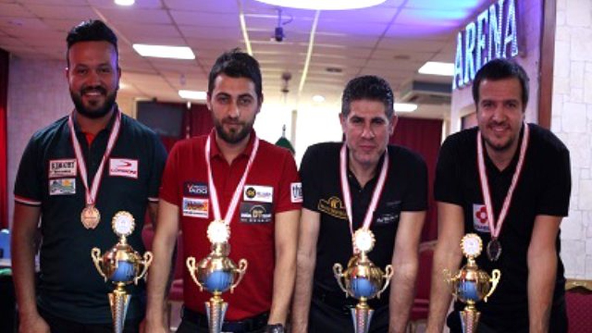 Diyarbakır\'daki Bilardo Şampiyonası Sona Erdi