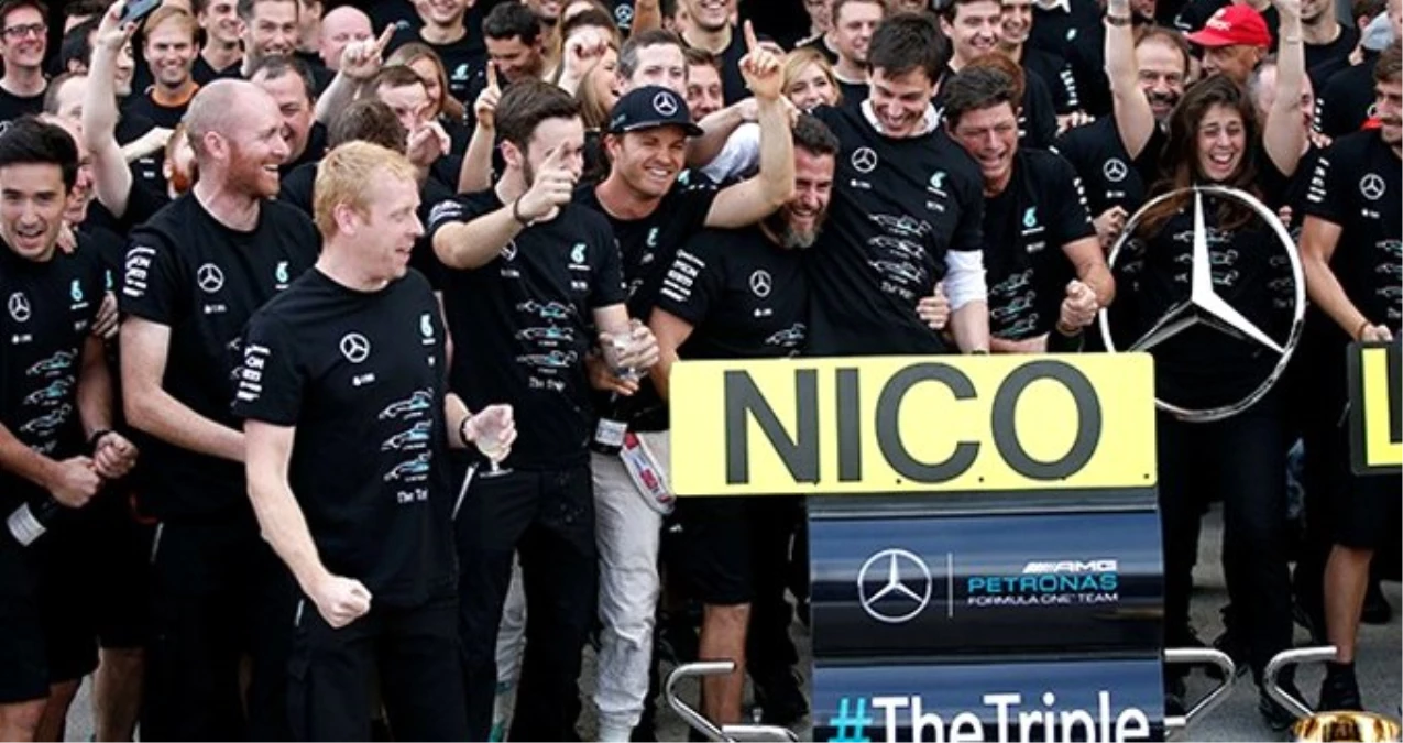Formula 1 Japonya Grand Prix\'sini Nico Rosberg Kazandı