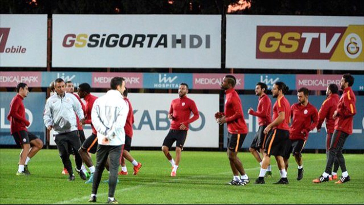 Galatasaray, Gençlerbirliği Hazırlıklarını Sürdürdü
