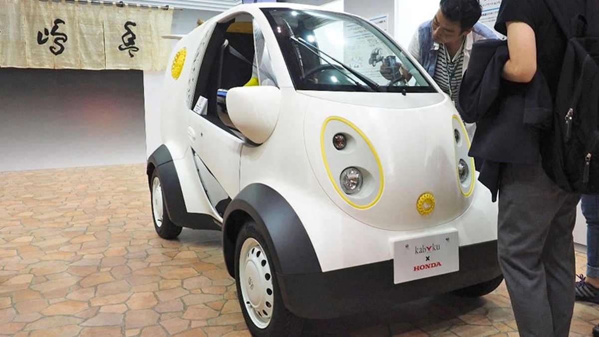 Honda\'nın 3d Yazıcıdan Çıkan Arabası!