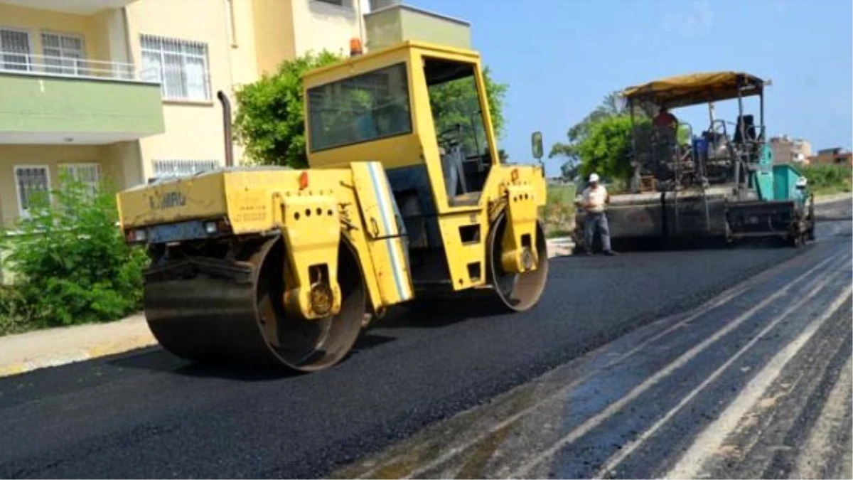 Meriç İlçesinde Yol Yapım Çalışmaları Sürüyor