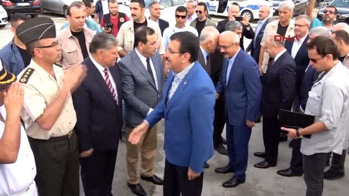 Bakanlar Elvan ile Tüfenkci, Mersin\'de