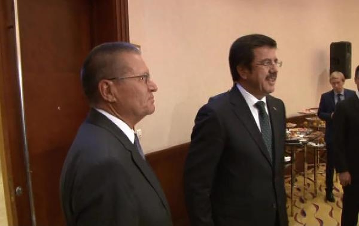 Nihat Zeybekçi ve Rus Ekonomi Bakanı Ulyukaev Bir Araya Geldi