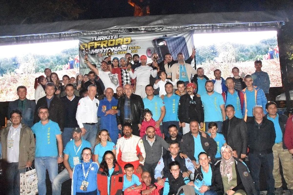 Sinop\'ta Off-Road Heyecanı Sona Erdi
