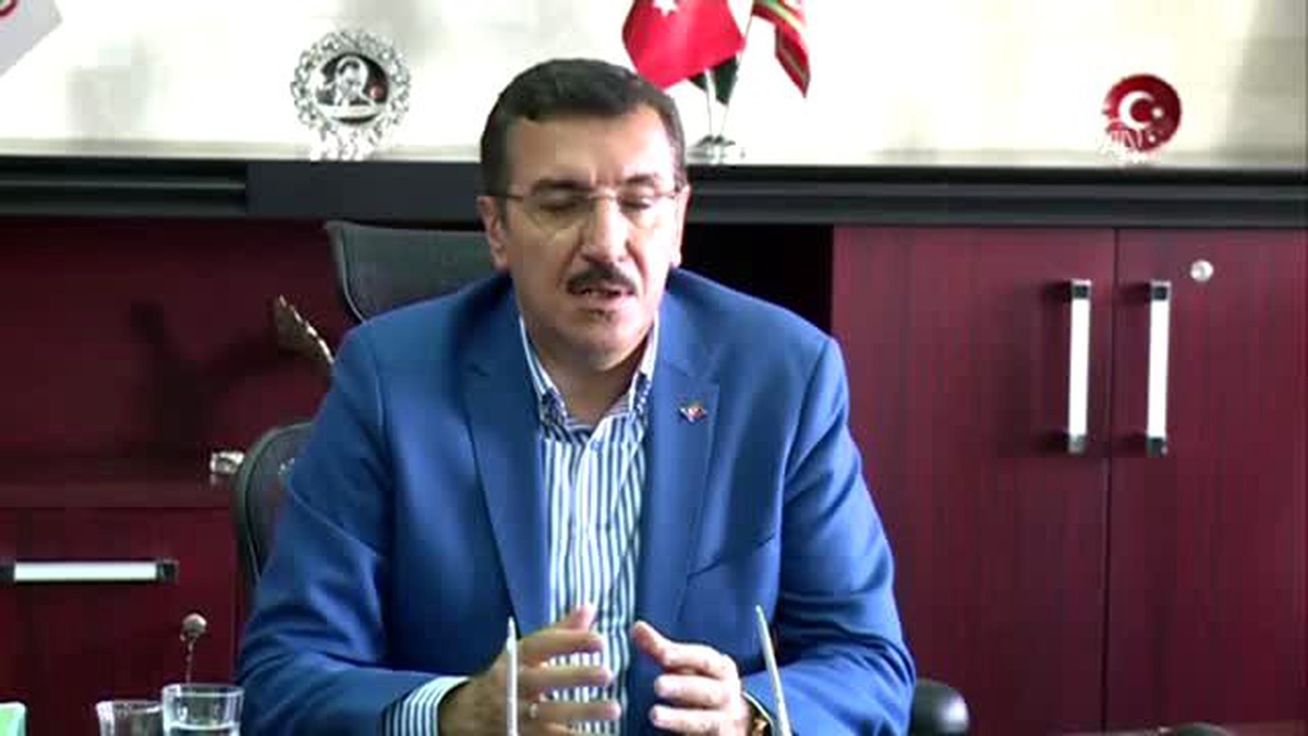 Gümrük ve Ticaret Bakanı Tüfenkci Açıklaması
