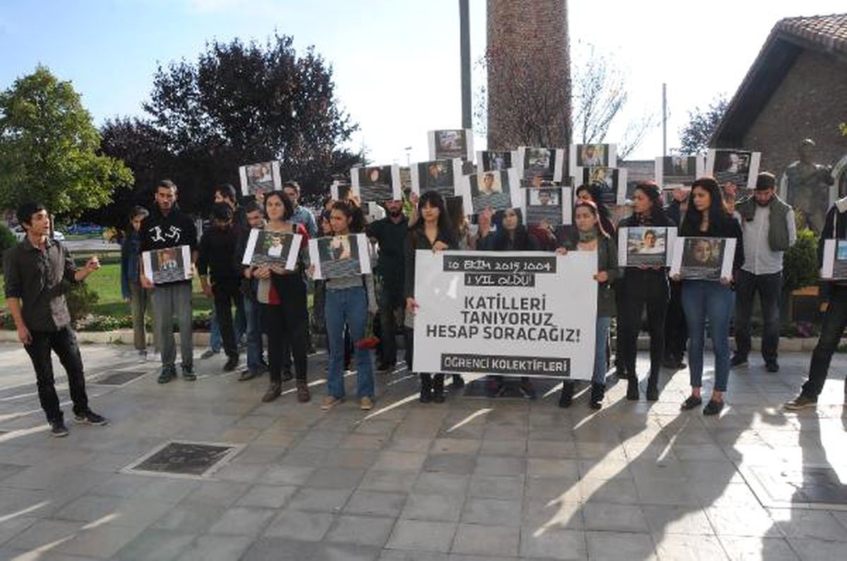 Ankara\'daki Bombalı Saldırı Eskişehir\'de Protesto Edildi