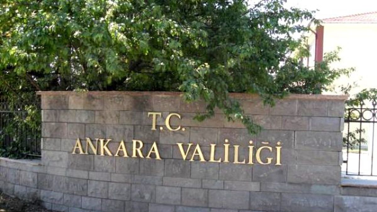 Ankara Valiliği\'nden Açıklama