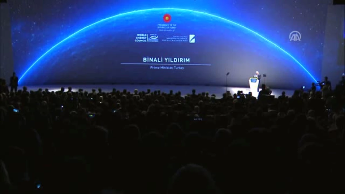 Başbakan Yıldırım, 23. Dünya Enerji Kongresi\'nde Konuştu
