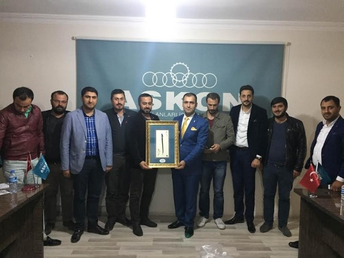 Başkan Tekin\'den Askon\'a Ziyaret