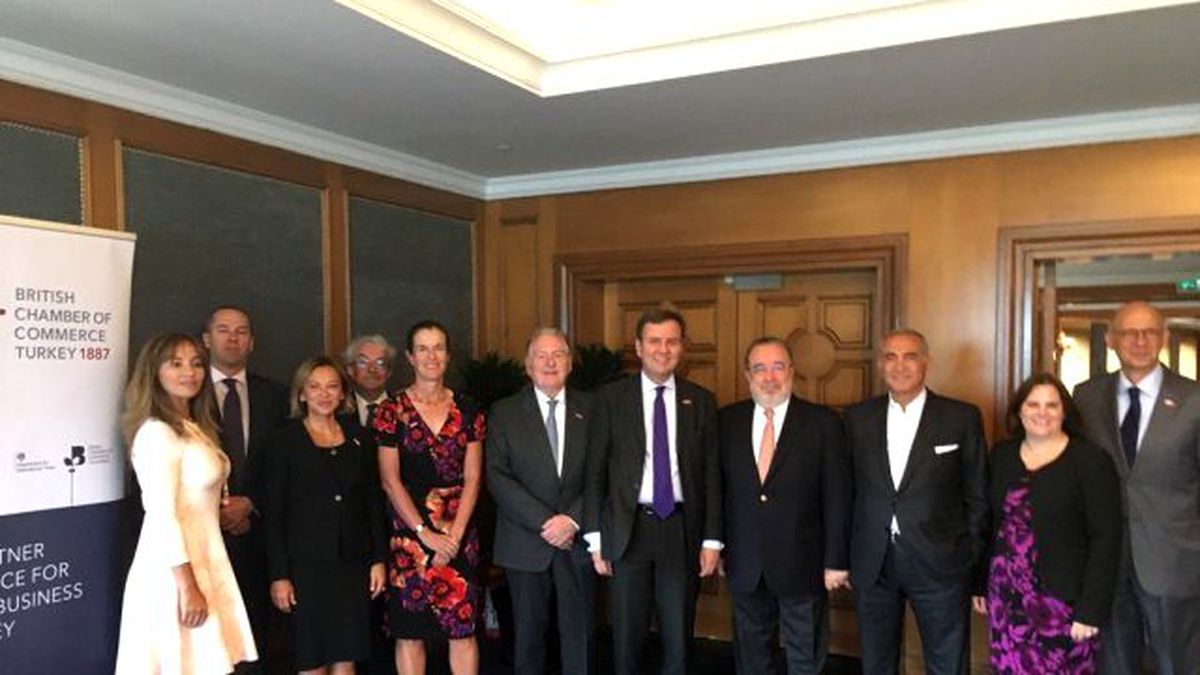 Birleşik Krallık Uluslararası Ticaretten Sorumlu Devlet Bakanı Ziyareti