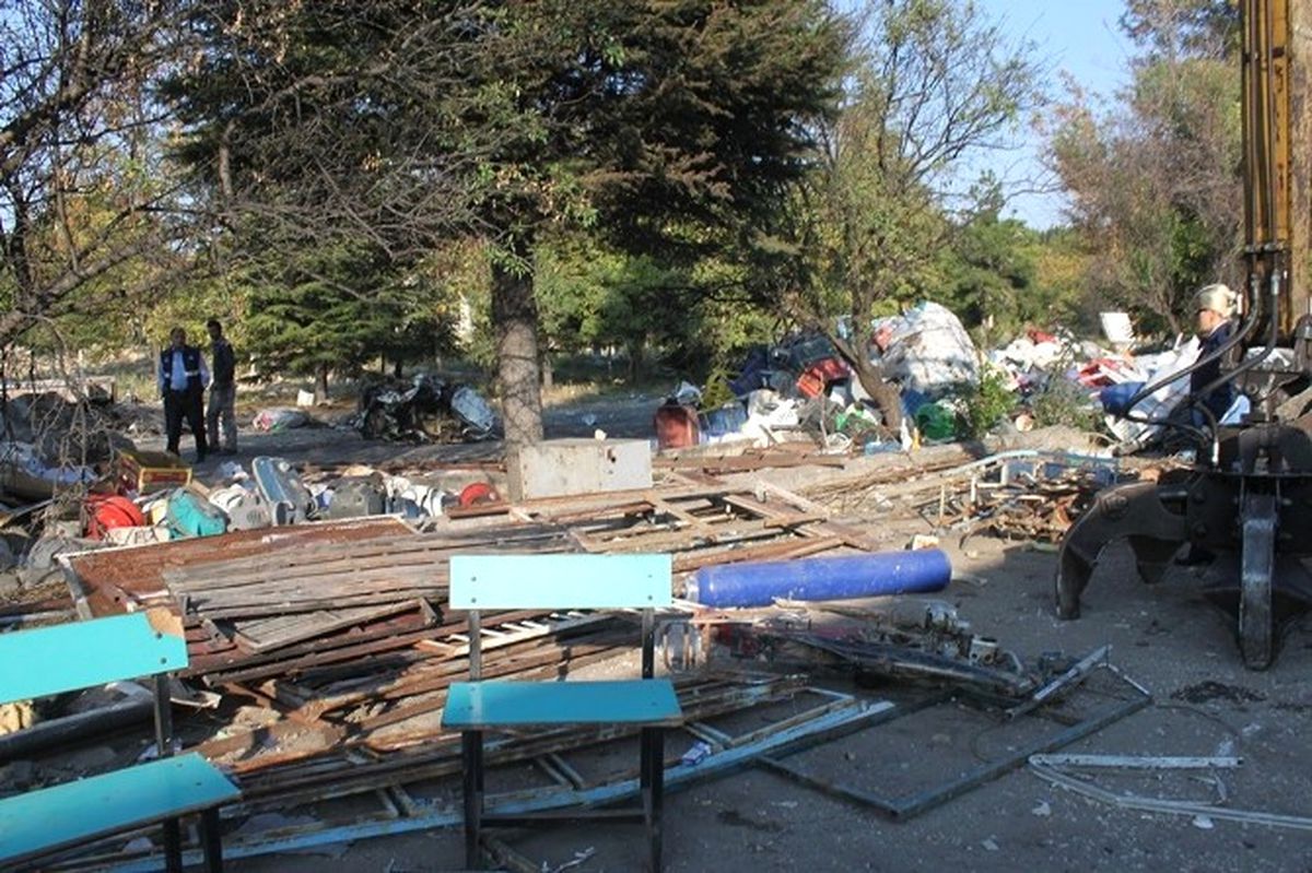 Dinar\'da Hurdacı Esnafı Denetimden Geçti