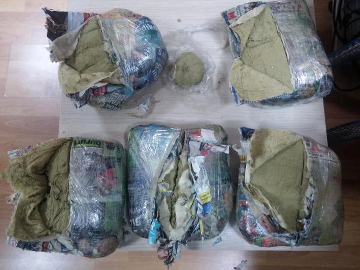 Diyarbakır\'da 1 Ayda 1 Ton 325 Kilo Esrar Ele Geçirildi