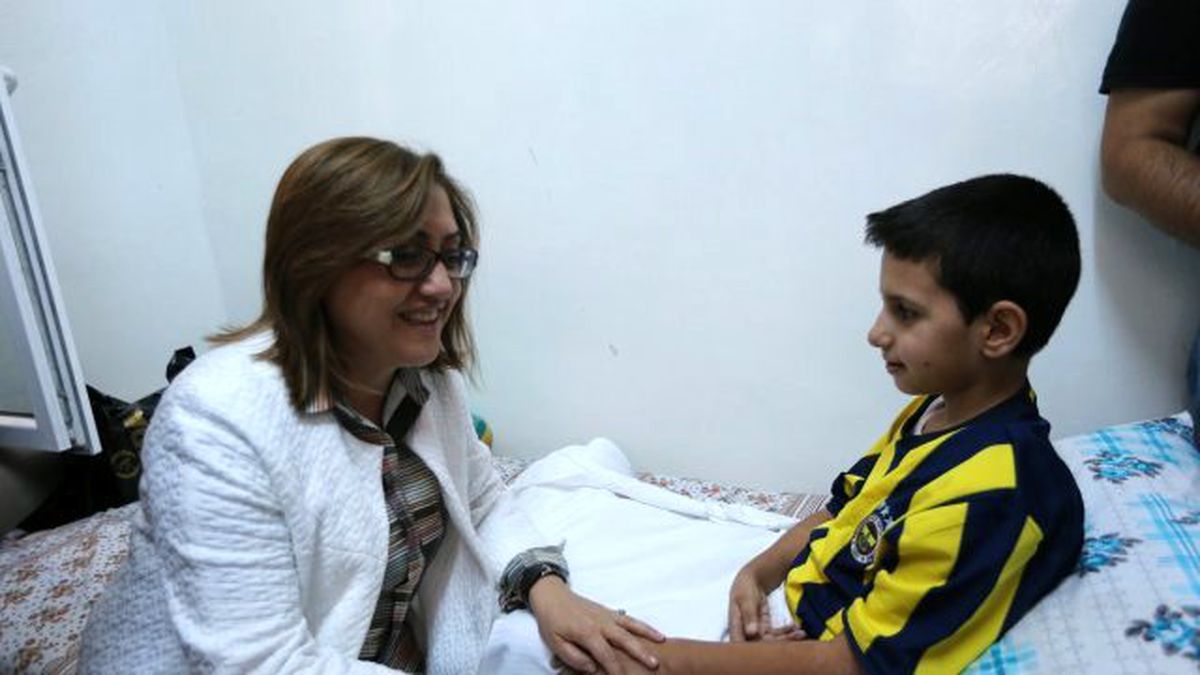 Canlı Bombanın Hedefi Olan 'Emrullah' Yeni Yüzüne Kavuştu!