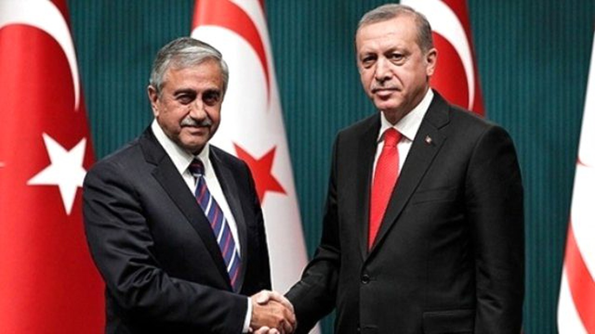Erdoğan, KKTC Cumhurbaşkanı Akıncı ile Görüştü