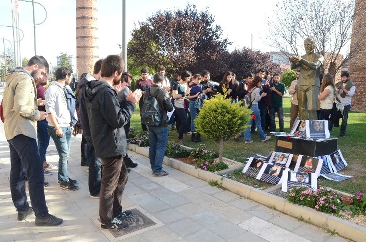 Eskişehir\'de 10 Ekim Anması