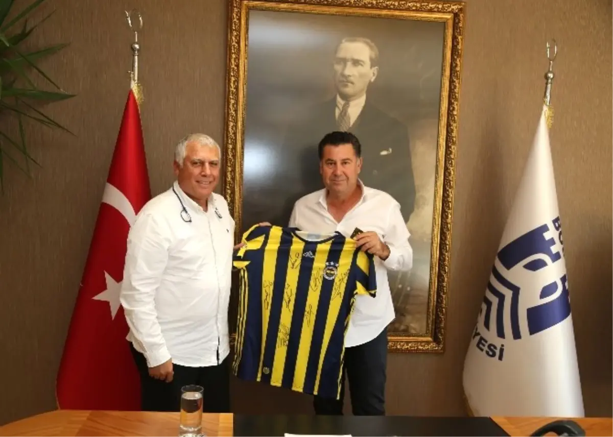 Fenerbahçe Asbaşkanı Sarıoğlu\'ndan Başkan Kocadon\'a Ziyaret