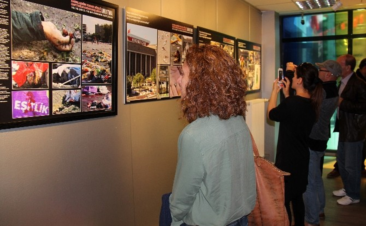 Galeri Çankaya "Ankara Katliamı" Fotoğraf Sergisine Ev Sahipliği Yapıyor